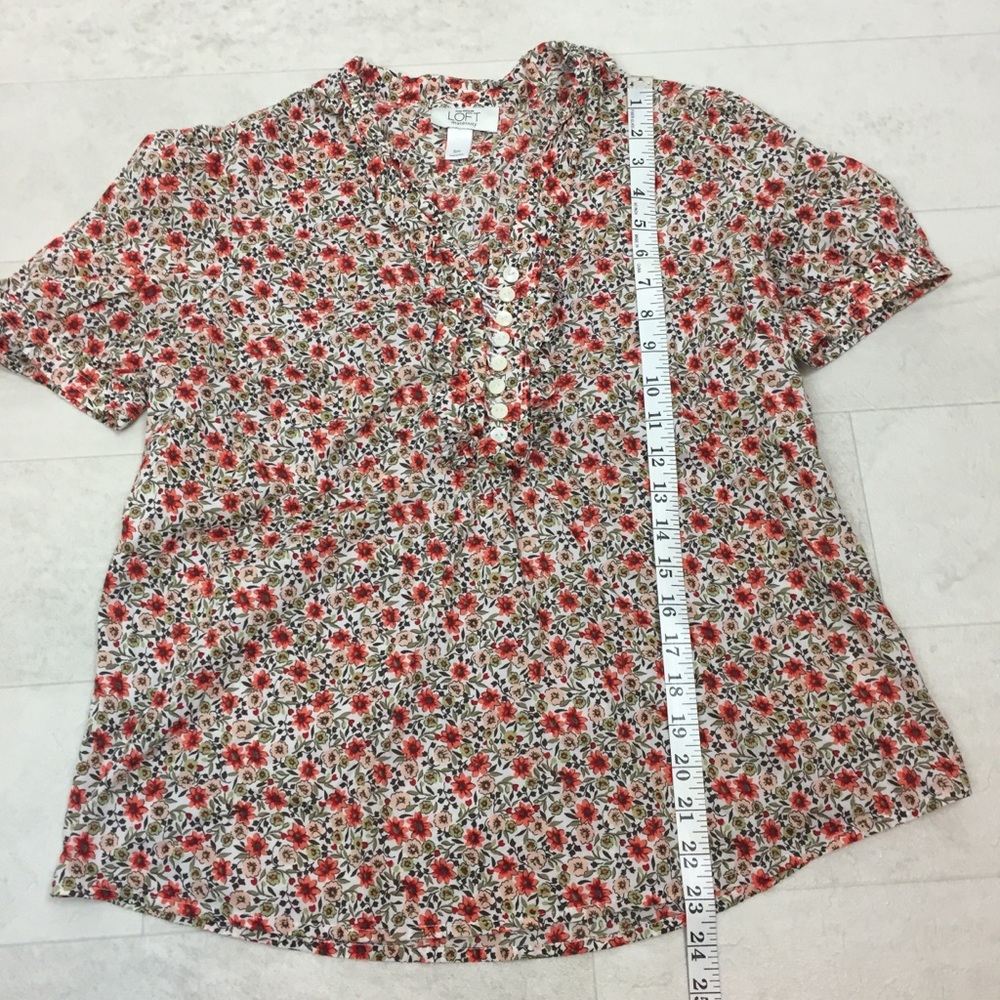 Ann Taylor Loft Maternity Sz Small Pregnancy Shirt - Picture 4 of 6